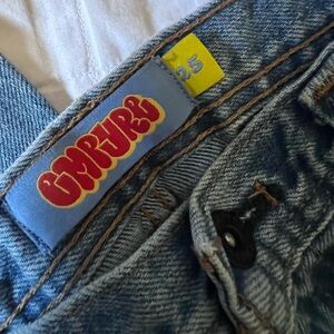 Empyre Relax Cropped Light Wash jeans size 24